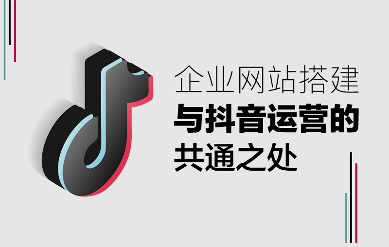 企业网站搭建与抖音运营的共通之处:打造品牌影响力的双翼